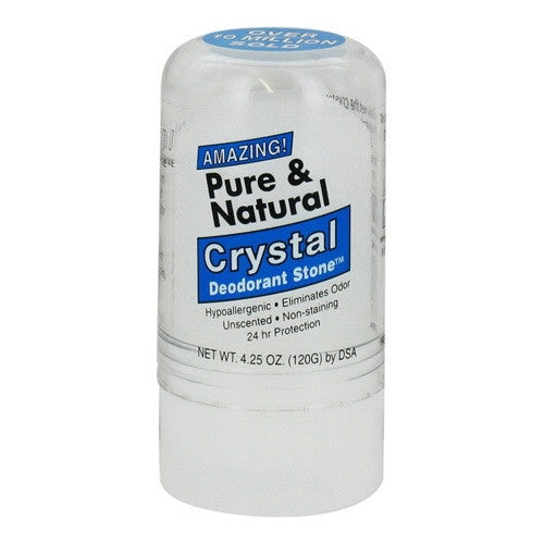 Thai Deodorant Stone Pure And Natural Crystal Deodorant Stone, 4.25 oz